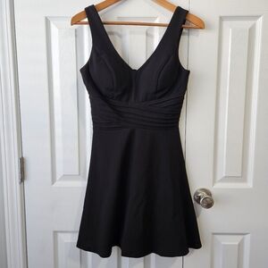 City Studio Women's Black V Neckline Mini Dress Size 3